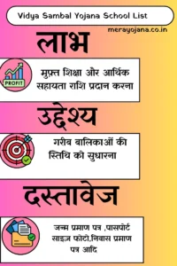 Vidya Sambal Yojana School List 