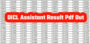 Oicl Assistant Result